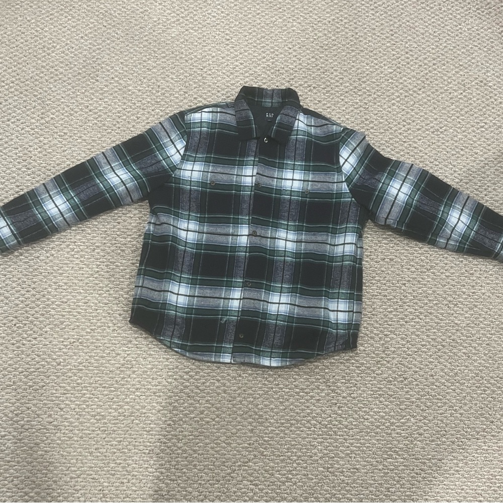 Gap Flannel Lightweight Coat